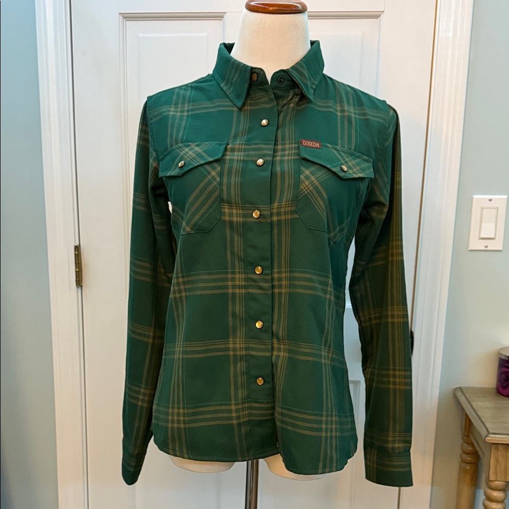 Dixxon J & Ginger Plaid Button-Up Shirt